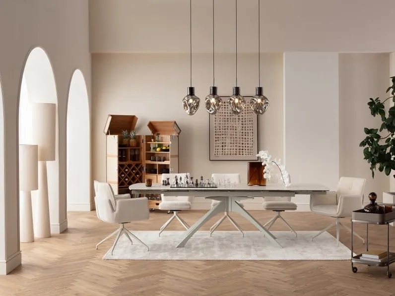 Tavolo Lana Greige di Kare Design