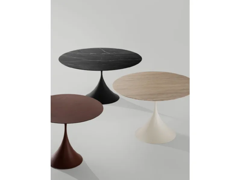 Tavolo rotondo Leo di Midj