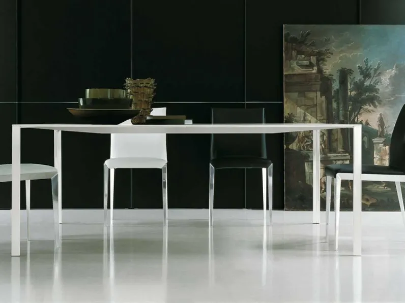 Tavolo rettangolare Lessless in Alluminio laccato di Molteni & C