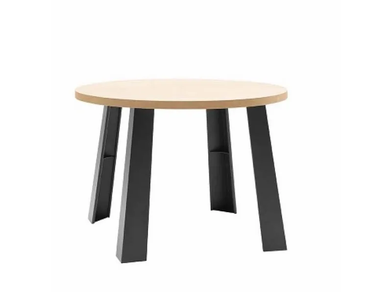 Tavolo rotondo LF064 di Zanini Mobili