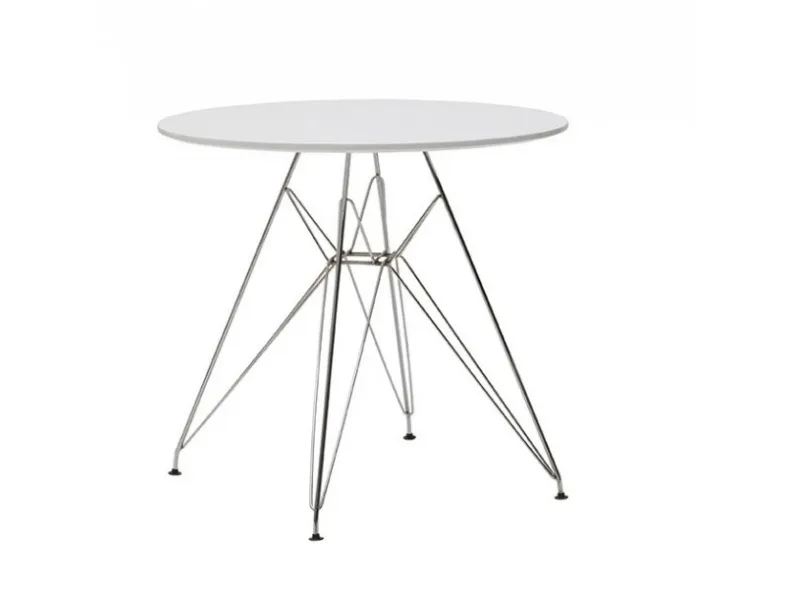 Tavolo rotondo LF615 di Zanini Mobili