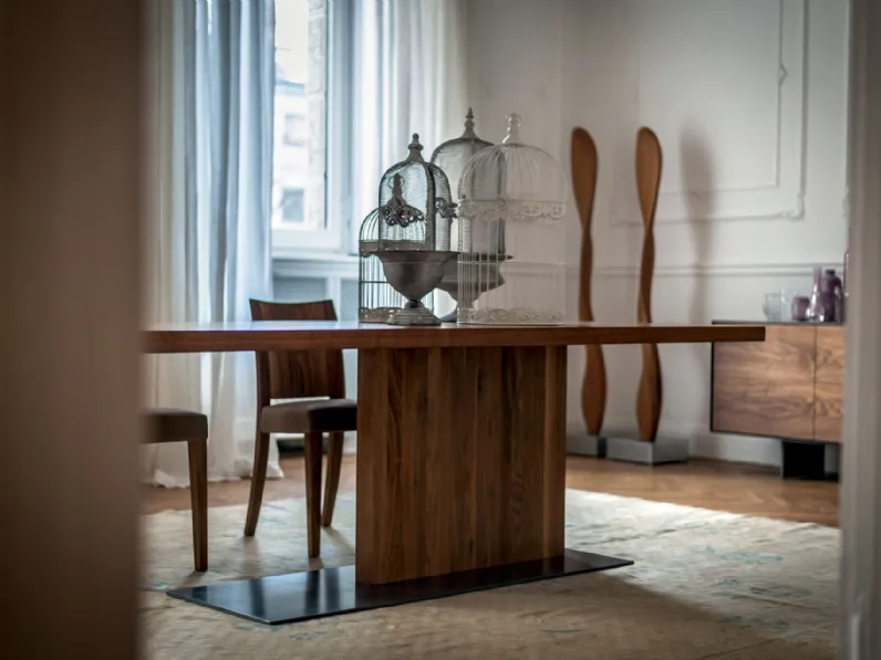 Tavolo Liam Wood in legno massello di Riva1920