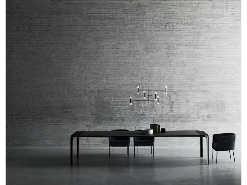 Tavolo in Rovere carbone Brasilia di Living Divani