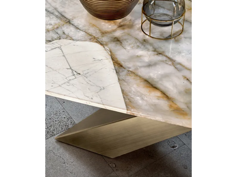 Tavolo Living Marmo di Riflessi