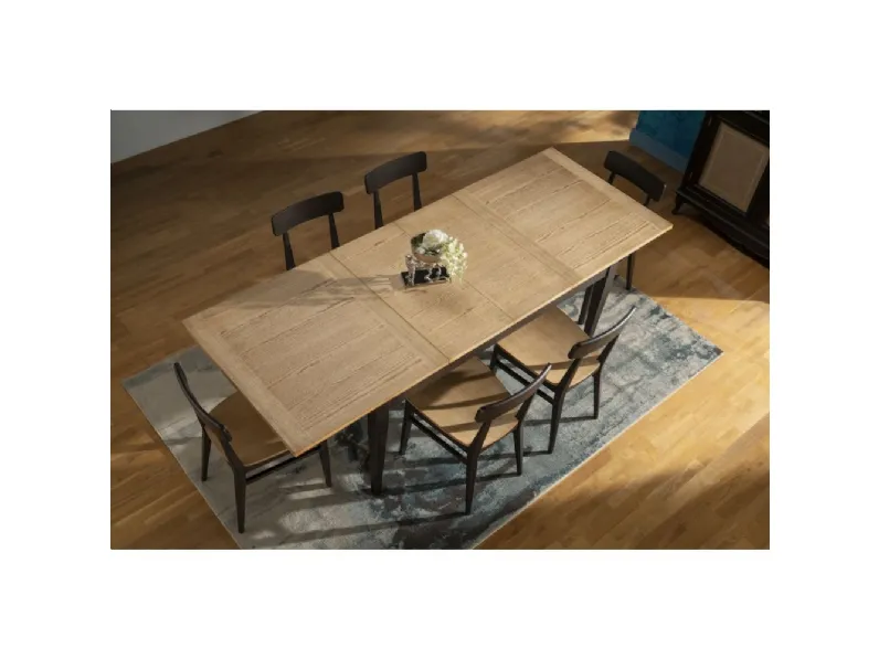 Tavolo moderno allungabile Londra di Fratelli Raffagnini