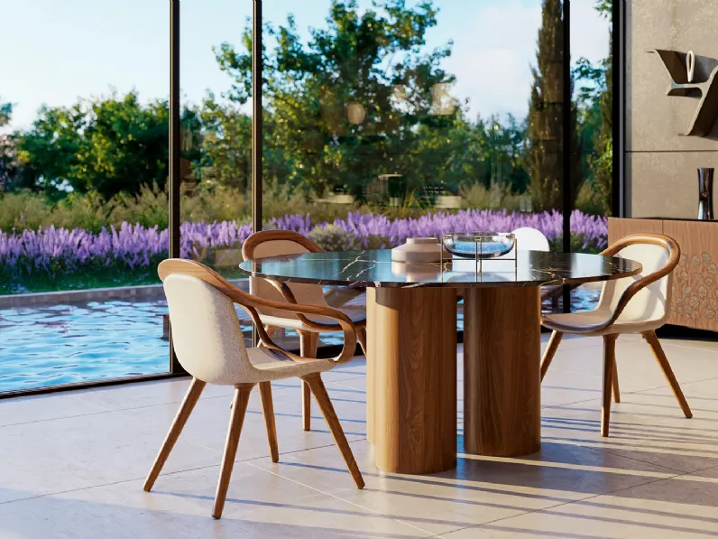 Tavolo Marina Rotondo di Horm