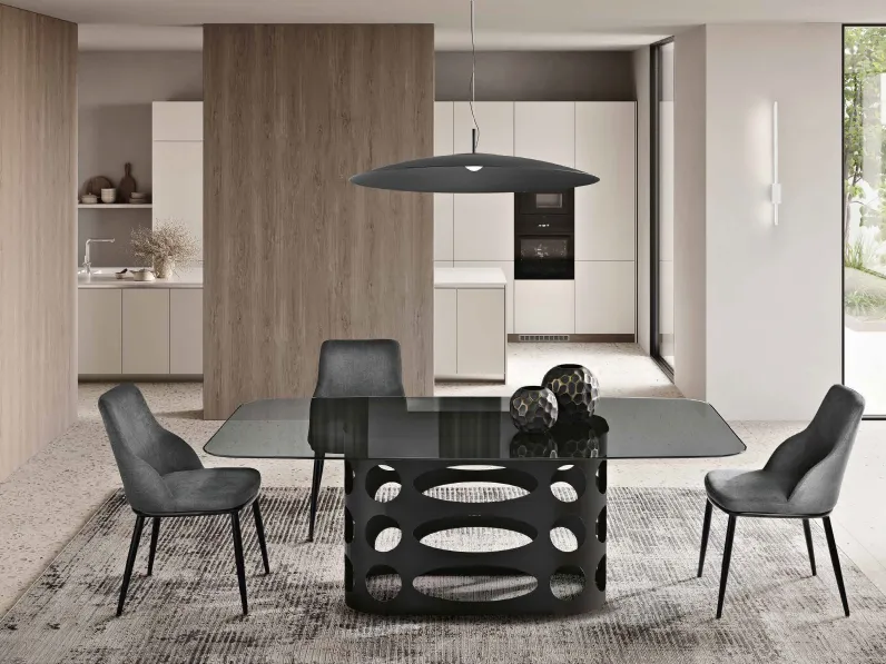 Tavolo Maru in vetro di Capodarte