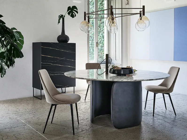 Tavolo rotondo Mellow di Bonaldo