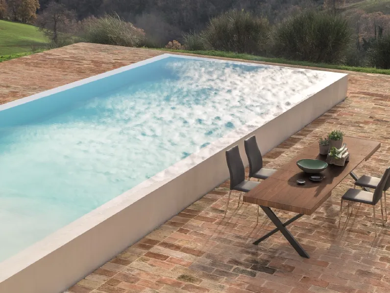 Tavolo allungabile Memphis T51 di Friulsedie