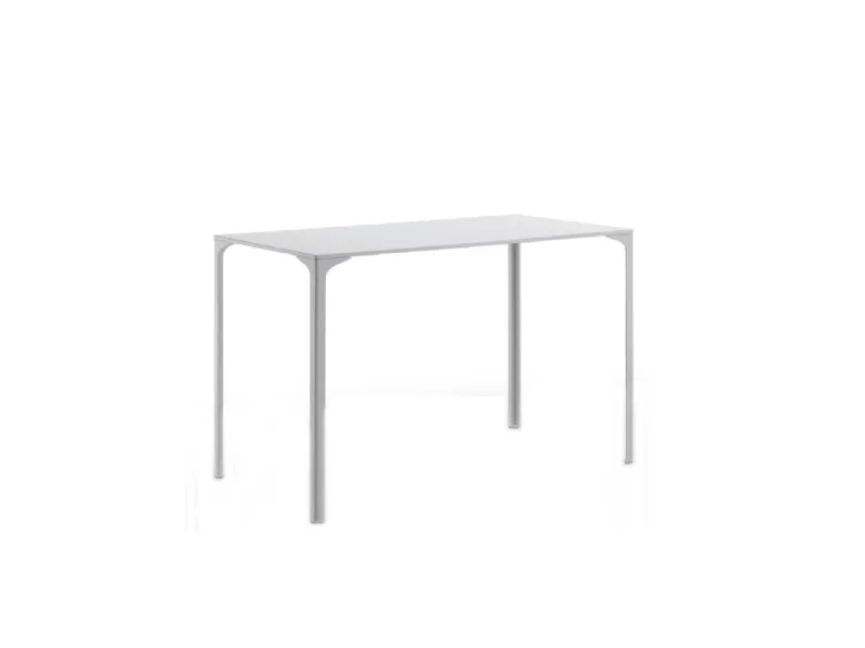 Tavolo alto realizzato interamente in metallo Armando H110 di Midj