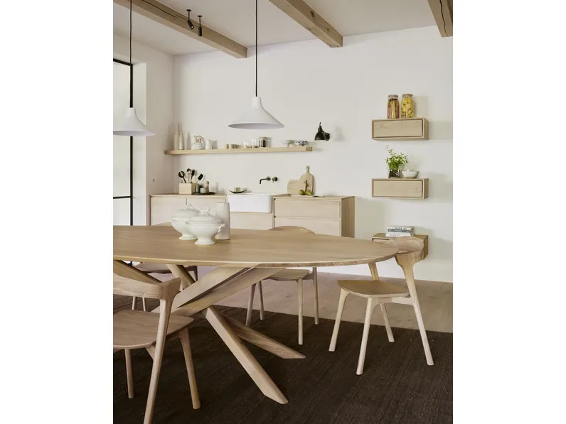 Tavolo in rovere Mikado di Ethnicraft