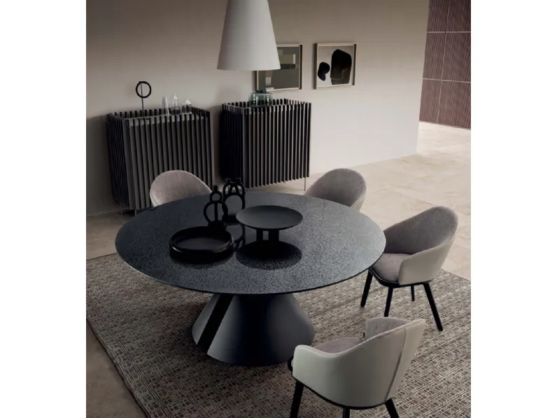 Tavolo rotondo Nimbo di Presotto