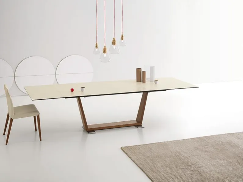 Tavolo allungabile Oblique di Compar Italia