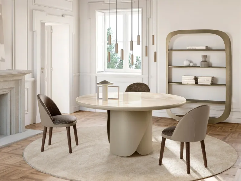 Tavolo Onda con top in ceramica king di Eforma
