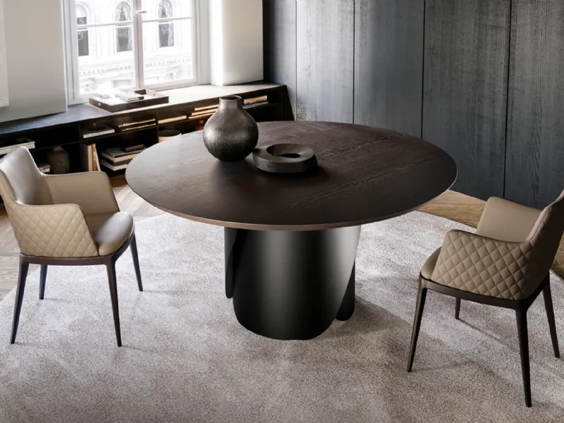 Tavolo Onda con top in legno di Eforma