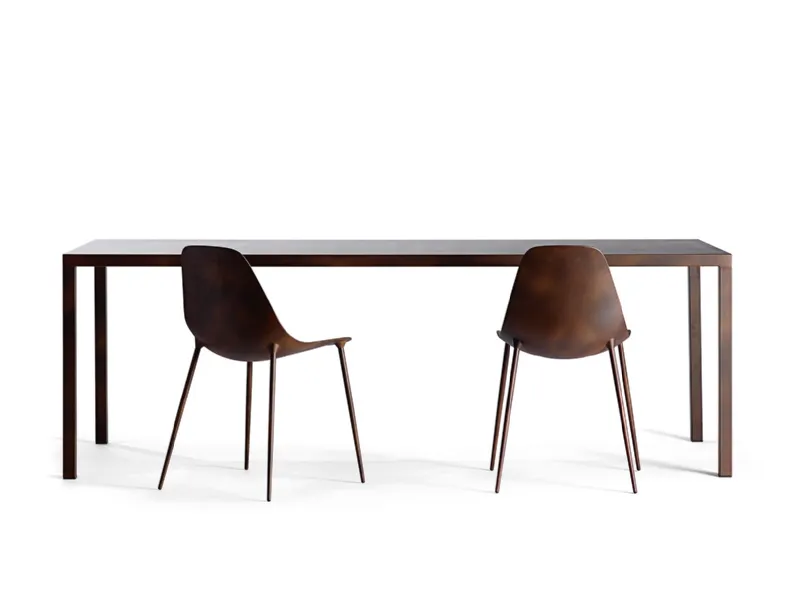 Tavolo in acciaio Il Tavolo di Opinion Ciatti