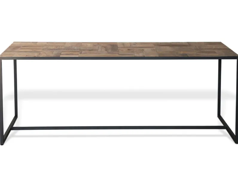 Tavolo Osteria in legno e ferro di Re-wood