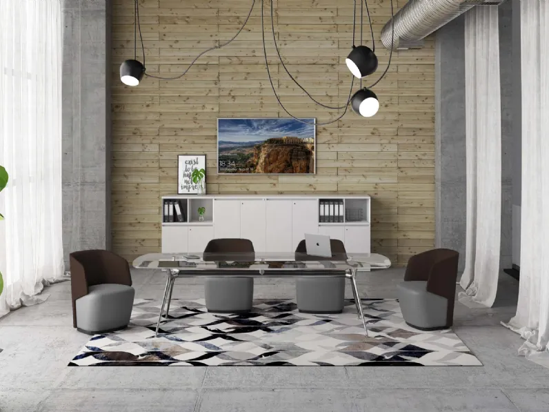 Tavolo P016 Glass di Estel