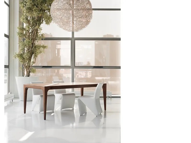 Tavolo rettangolare allungabile Fashion di Pacini e Cappellini