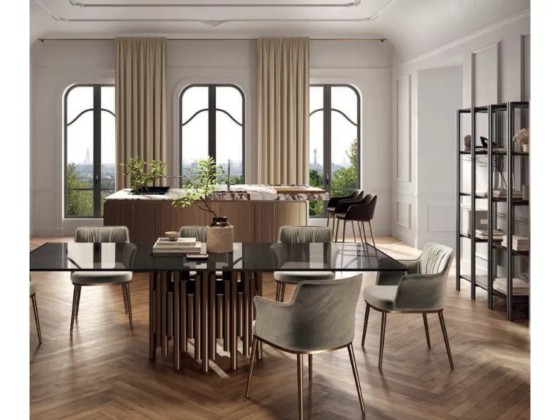 Tavolo Pan in Vetro de Di Lazzaro