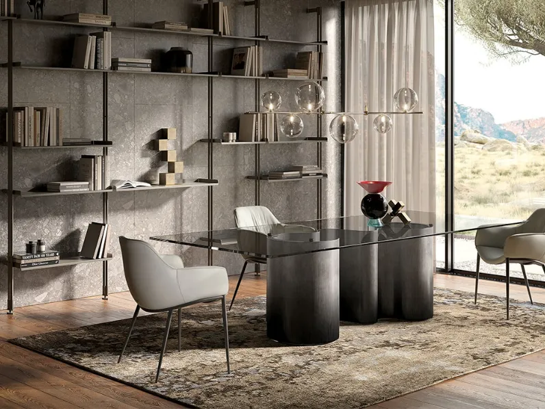 Tavolo Papel Glass di Cattelan Italia