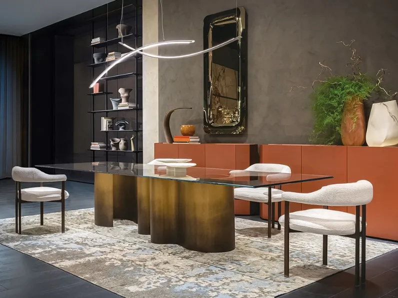 Tavolo Papel Glass di Cattelan Italia
