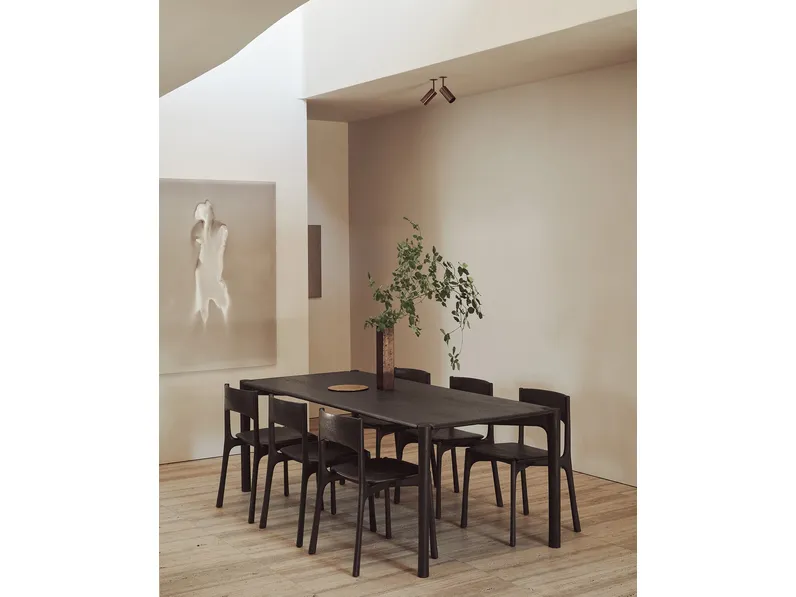 Tavolo PI in teak marrone scuro di Ethnicraft