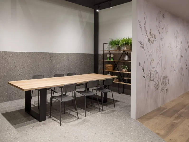 Tavolo Rettangolare 4|0 in legno di Re-wood