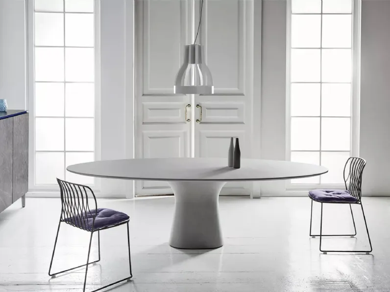 Tavolo Podium in cemento di Bontempi