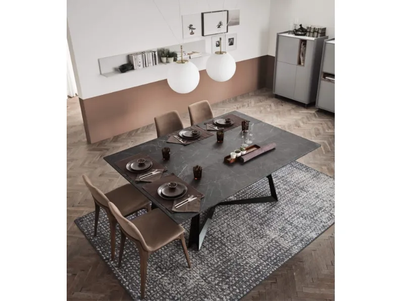 Tavolo con allunghe Poker di Maronese