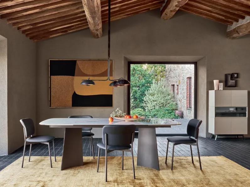 Tavolo allungabile Poliedro di Sangiacomo