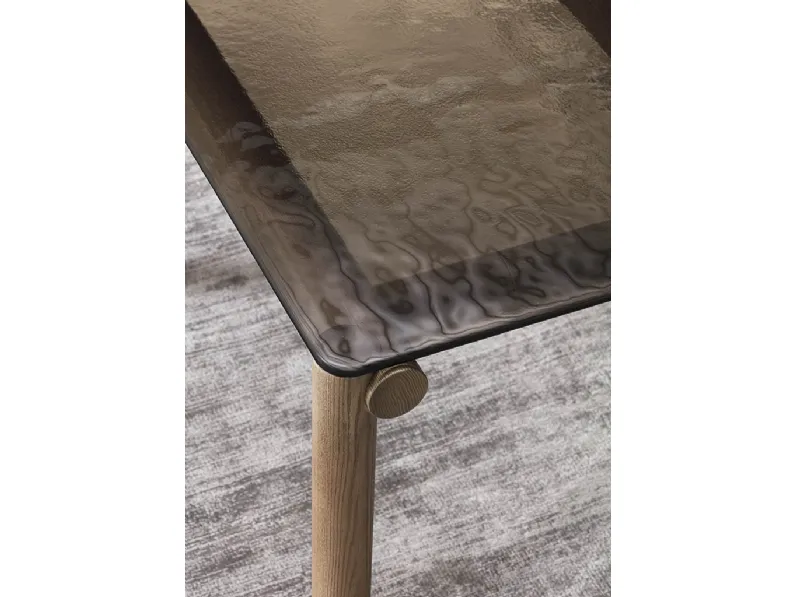 Tavolo Pols in vetro ricotto di Alf Da Frè