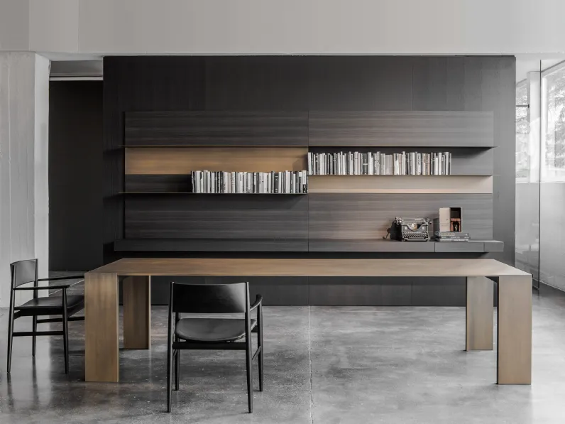 Tavolo rettangolare Metallico di Porro