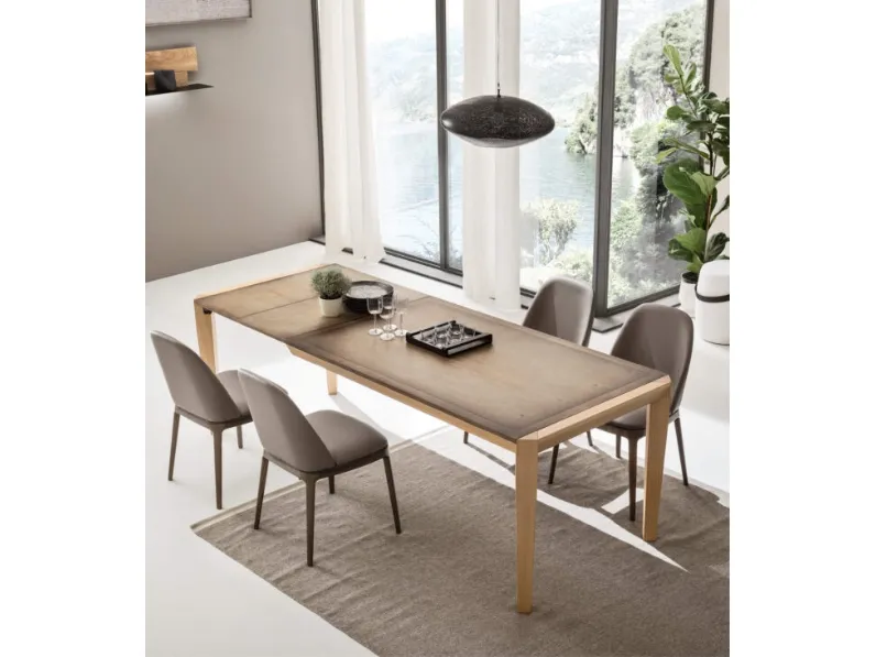 Tavolo allungabile Prisma in legno di Maronese