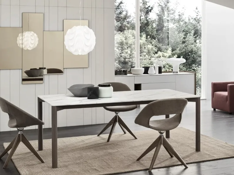 Tavolo in gres Radius di Maronese