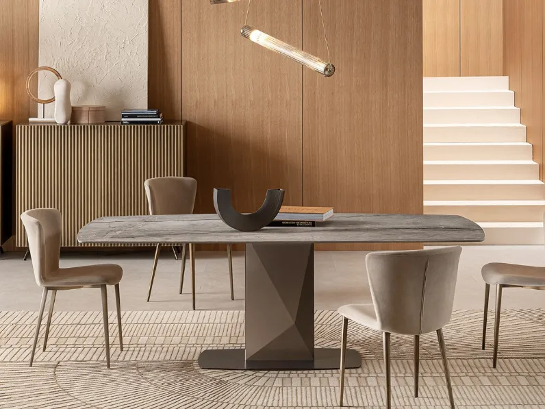 Tavolo Sabino in ceramica di Riflessi