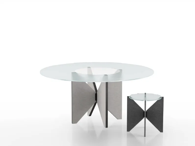 Tavolo Saturno Glass di Alias