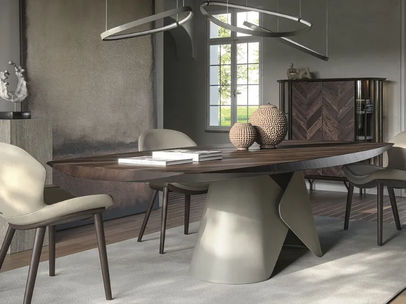 Tavolo Scott Wood di Cattelan Italia