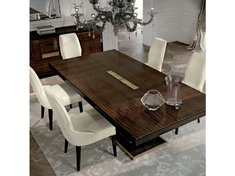 Tavolo rettangolare fisso Segreti di Arte Brotto