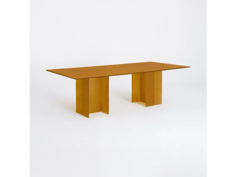 Tavolo rettangolare Simoon di Glas Italia