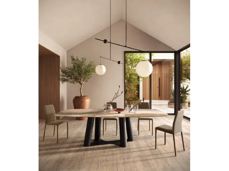 Tavolo in gres Singapore di Scavolini