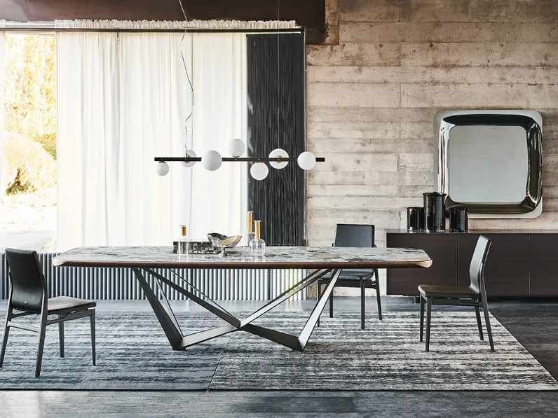 Tavolo Skorpio Keramic Premium di Cattelan Italia