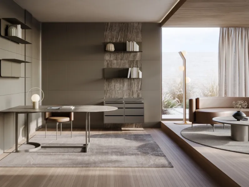 Tavolo ovale Slice di Ronda Design