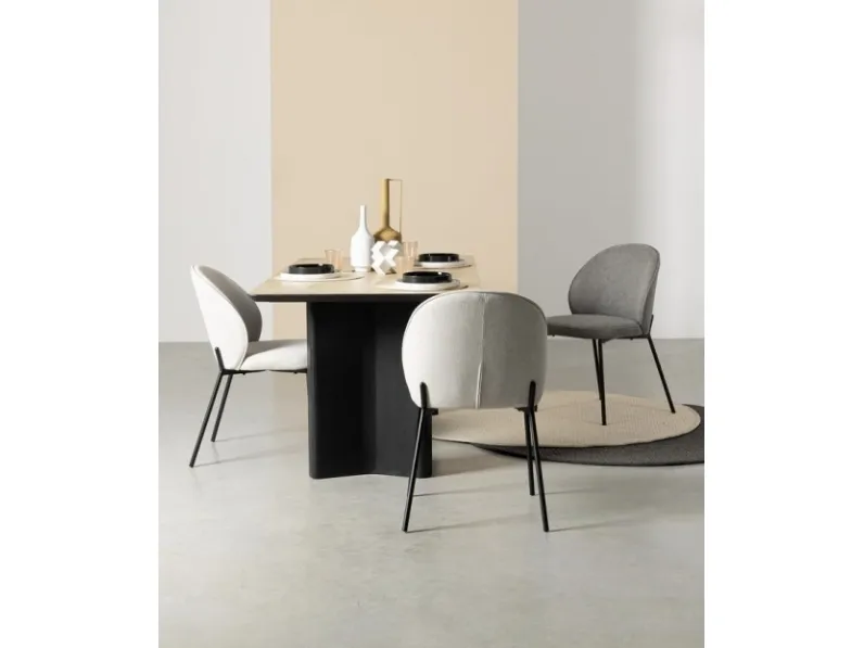 Tavolo impiallacciato Rovere Stanwood di Bizzotto