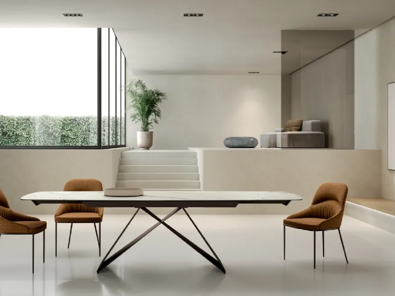 Tavolo allungabile Thanos X di Stones