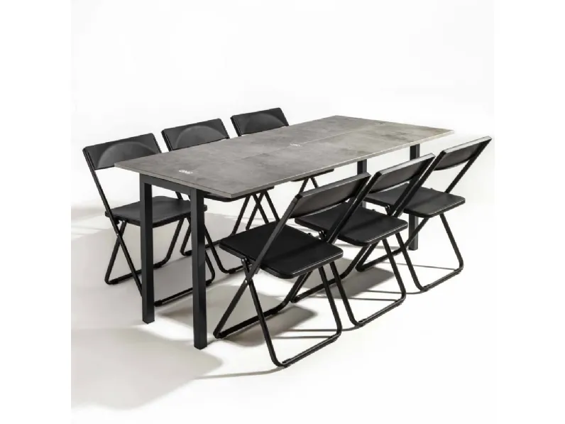 Tavolo Consolle allungabile Strip di La Seggiola