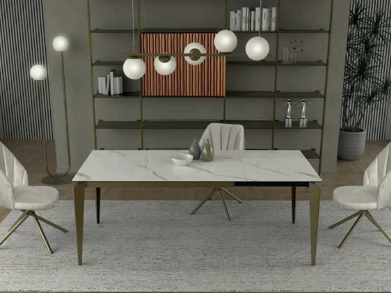 Tavolo Stylo-90G in Gres di Abitare Interior