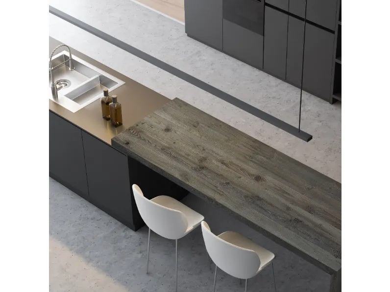 Tavolo Tailor Made Piano Snack Rettangolare di Re-wood