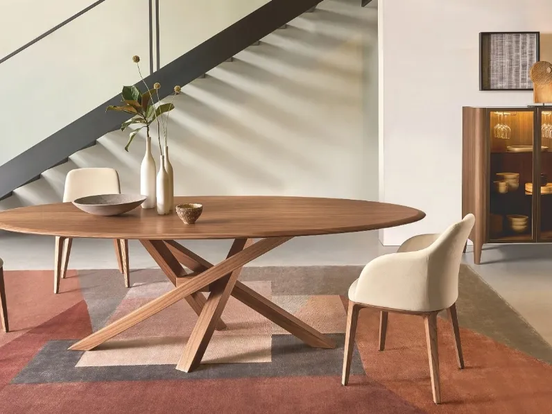 Tavolo Shangai Legno di Riflessi