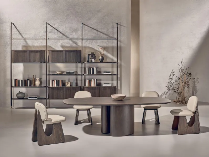 Tavolo Tide con top in frassino di Nature Design